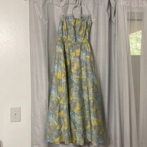 NWT J.Crew Cassi Namoda limited Edition cotton poplin maxi dress